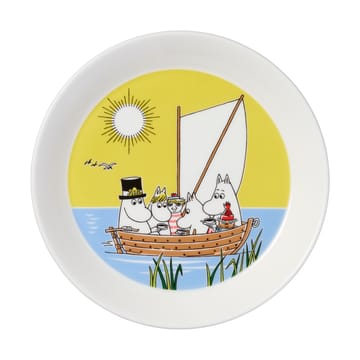 ムーミンプレート Bonfire & Sailing 2枚セット - 19 cm - Moomin Arabia | ムーミン アラビア