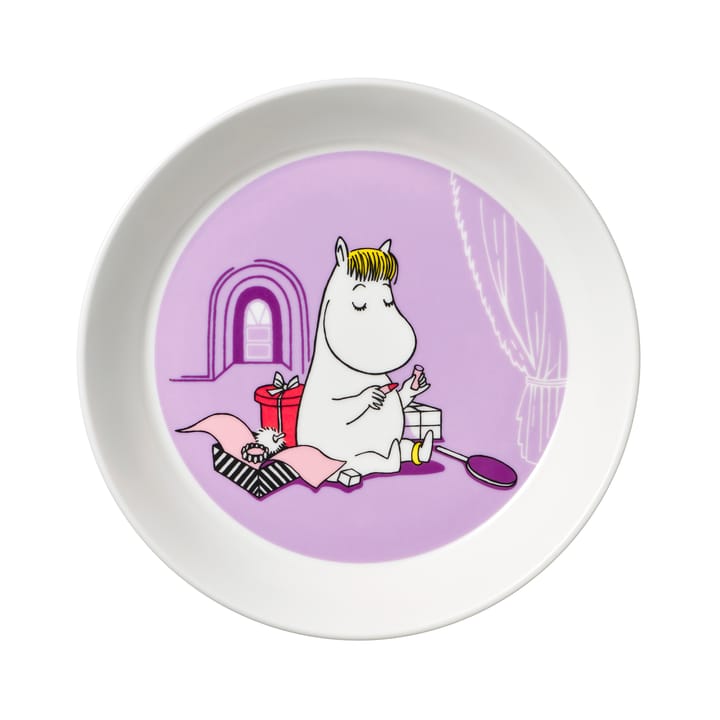 Snorkmaiden �パープル ムーミン プレート - purple - Moomin Arabia | ムーミン アラビア