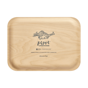 ピッピ トレー 20X27 cm - Pippi and the Horse - Muurla | ムールラ