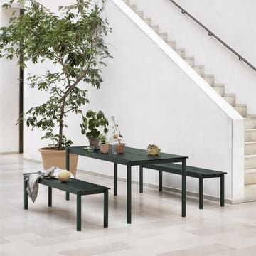 リニアスチールベンチ 170cm - Dark green - Muuto | ムート