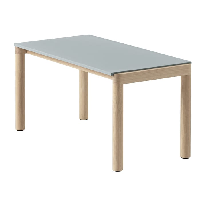 Couple 1 Plain コーヒーテーブル 40x84x40 cm - Pale blue-oak - Muuto | ムート