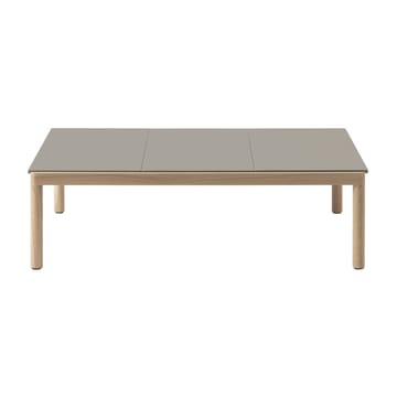 Couple 3 Plain コーヒーテーブル 120x84x35 cm - Taupe-oak - Muuto | ムート