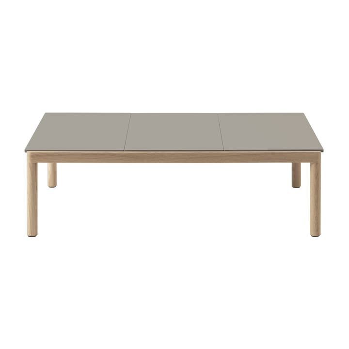 Couple 3 Plain コーヒーテーブル 120x84x35 cm, Taupe-oak Muuto | ムート