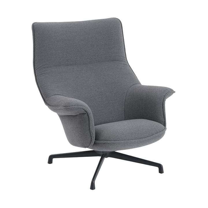 Doze アームチェア swivel base - Ocean 80-anthracite black - Muuto | ムート