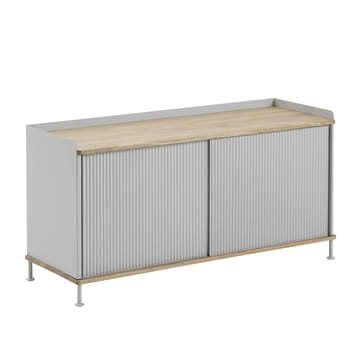 Enfold サイドボード low 125x45x63 cm - Oak-Grey - Muuto | ムート