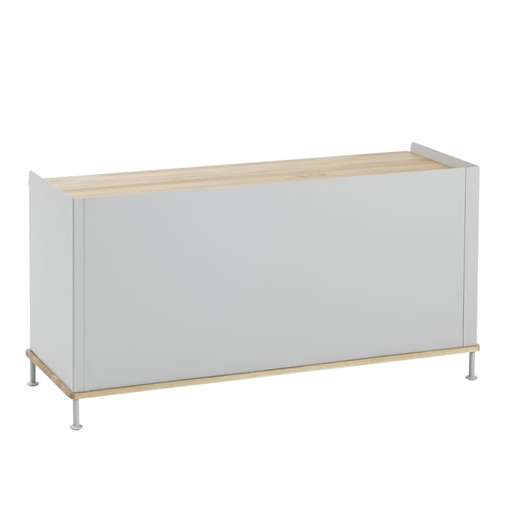 Enfold サイドボード low 125x45x63 cm, Oak-Grey Muuto | ムート