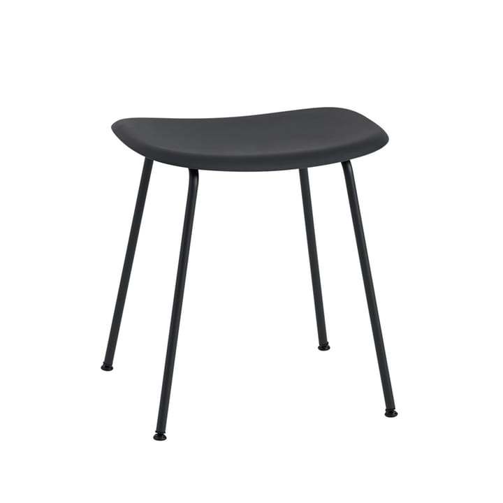 Fiber スツール - Black, black steel stand - Muuto | ムート