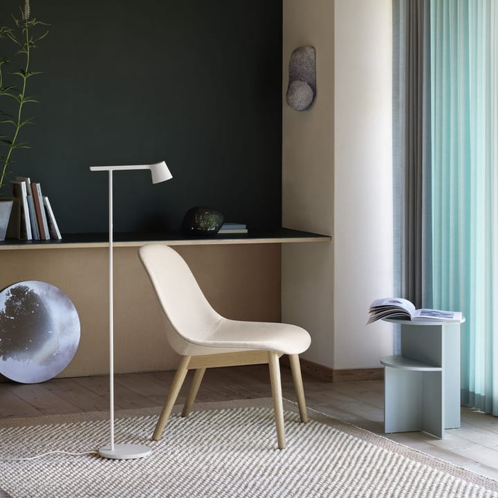 Fiber ラウンジチェア ウッドベース, Dusty green, dusty green legs Muuto | ムート