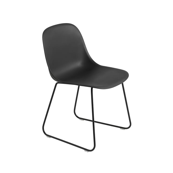 Fiber チェア steel スレッドベース プラスチック seat - Black-anthracite black - Muuto | ムート