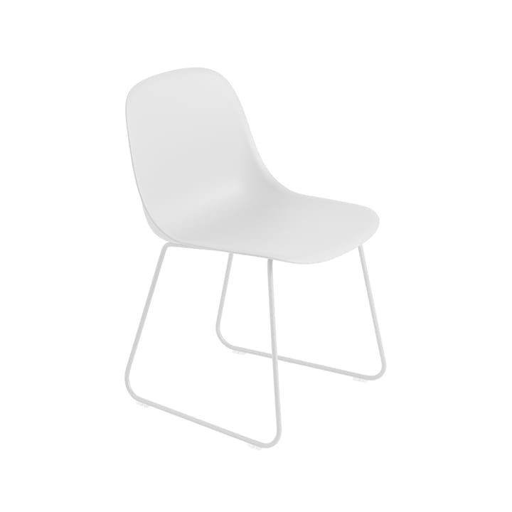 Fiber チェア steel スレッドベース プラスチック seat - Natural white-white - Muuto | ムート