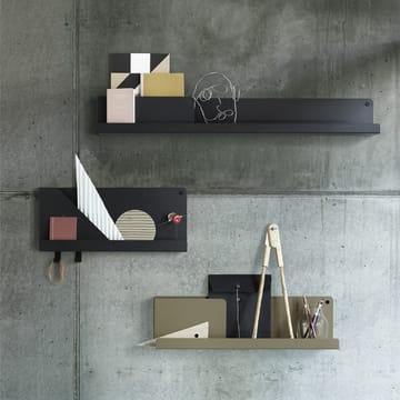 Folded シェルフ 29.5x40 cm - Black - Muuto | ムート