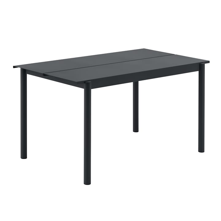 Linear steel テーブル 140 cm, Black Muuto | ムート