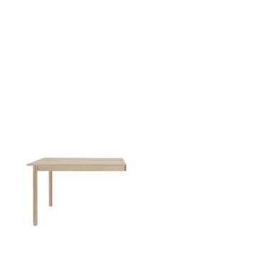 Linear System End モジュールテーブル - Oak veener-oak 142x120 cm - Muuto | ムート