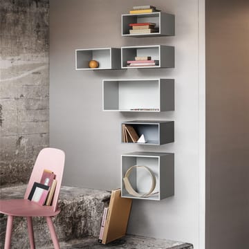 Mini stacked 2.0 収納システム 収納棚 medium - light grey - Muuto | ムート