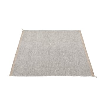 Ply wool rug 240x240 cm - Black-white - Muuto | ムート