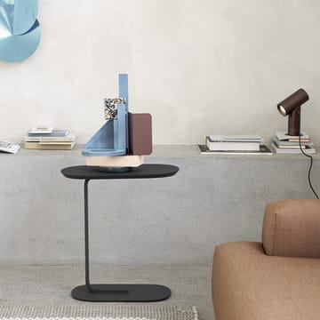 Relate サイドテーブル H: 73.5 cm - Blue-Grey - Muuto | ムート