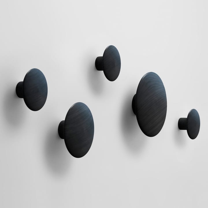 The Dots コートフック black, Ø9 cm Muuto | ムート