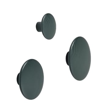 The Dots 衣類用フック dark green - Medium - Muuto | ムート