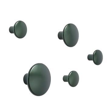 The Dots 衣類用フック metal 2.7 cm - dark green - Muuto | ムート