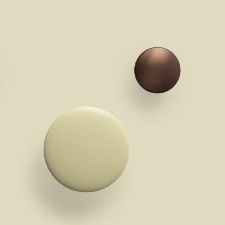 The Dots 衣類用フック metal 2.7 cm, umber Muuto | ムート