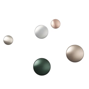 The Dots 衣類用フック metal 5 cm - Dark green - Muuto | ムート