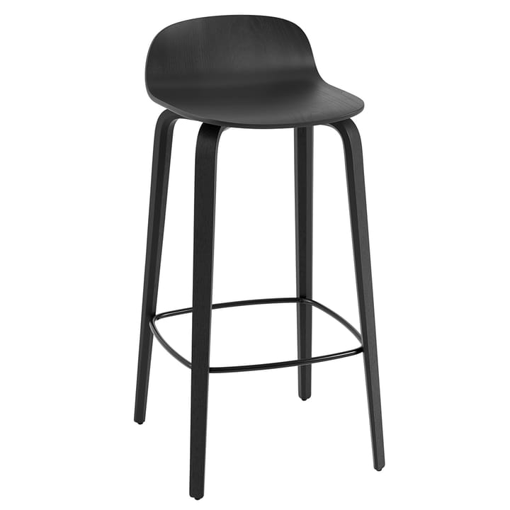 Visu バースツール 75 cm - Black-black - Muuto | ムート