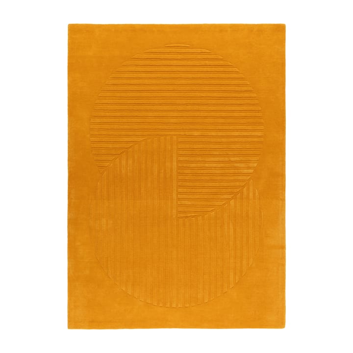 Levels ウールラグ サークルズ yellow - 200x300 cm - NJRD | 二オール