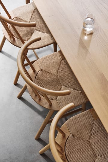 VIOR ダイニングチェア wicker seat - Lacquered oak-nature - NJRD | 二オール