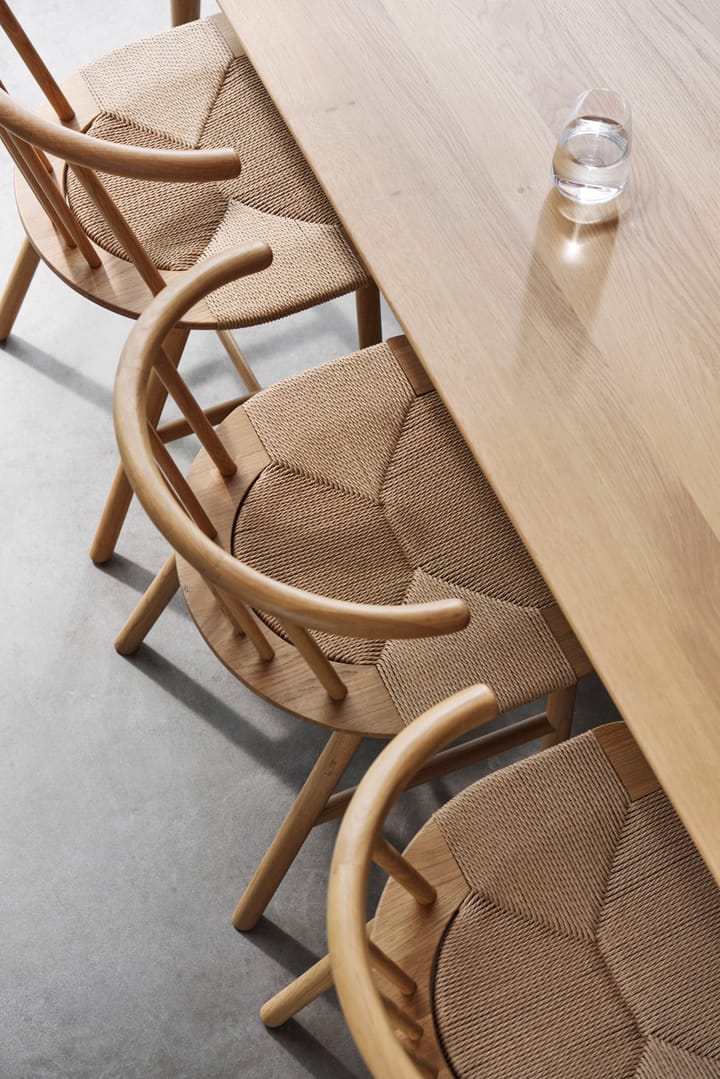 VIOR ダイニングチェア wicker seat, Lacquered oak-nature NJRD | 二オール