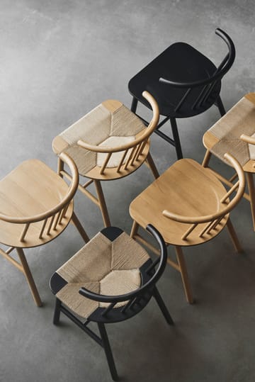 VIOR ダイニングチェア wicker seat - Lacquered oak-nature - NJRD | 二オール