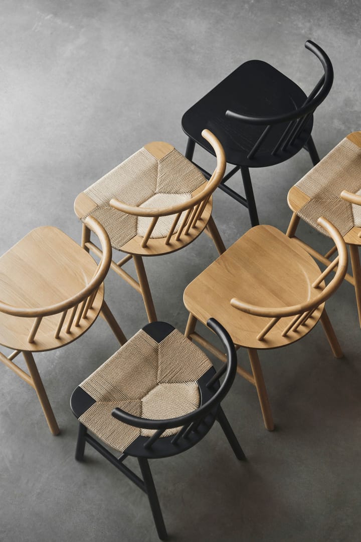 VIOR ダイニングチェア wicker seat, Lacquered oak-nature NJRD | 二オール