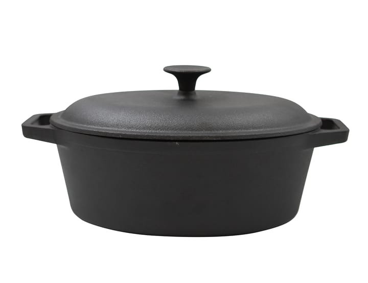 Cast Iron キャセロール オーバル 4 L - Black - Nordwik | ノードウィック