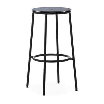 Circa バースツール 75 cm - Black aluminum - Normann Copenhagen | ノーマンコペンハーゲン