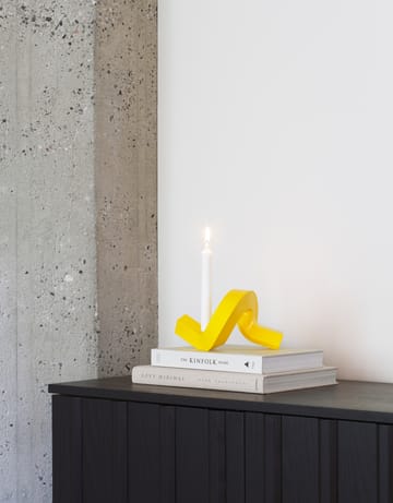 Crooked キャンドルホルダー 1 - Yellow - Normann Copenhagen | ノーマンコペンハーゲン