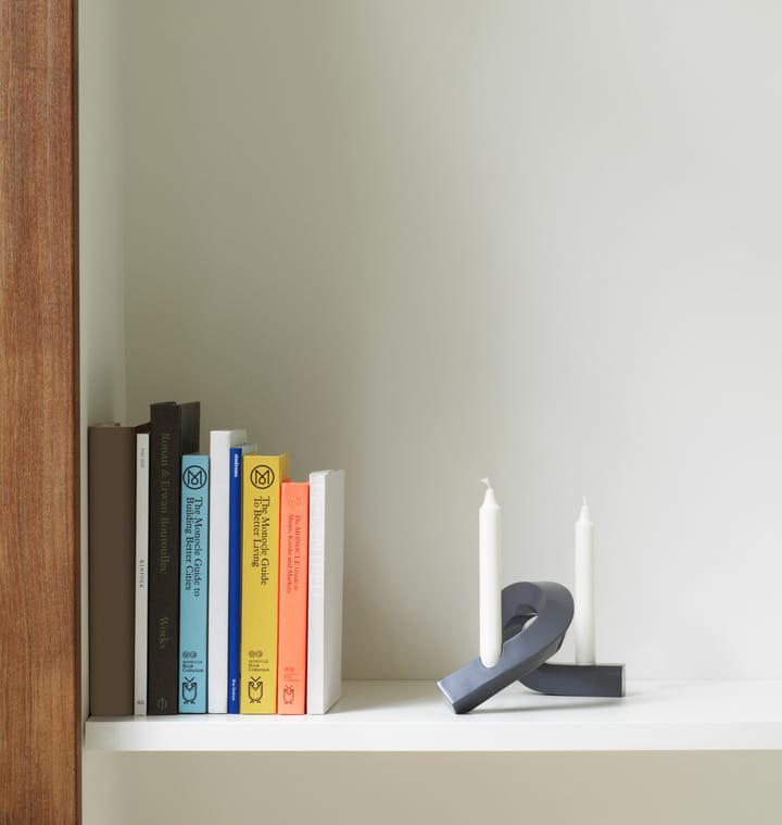 Crooked キャンドルホルダー 2 - Grey - Normann Copenhagen | ノーマンコペンハーゲン