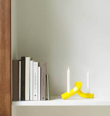 Crooked キャンドルホルダー 2 - Yellow - Normann Copenhagen | ノーマンコペンハーゲン