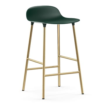 Form バースツール ブロンズレッグ 75 cm - Green - Normann Copenhagen | ノーマンコペンハーゲン