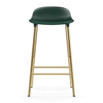 Form バースツール ブロンズレッグ 75 cm - Green - Normann Copenhagen | ノーマンコペンハーゲン