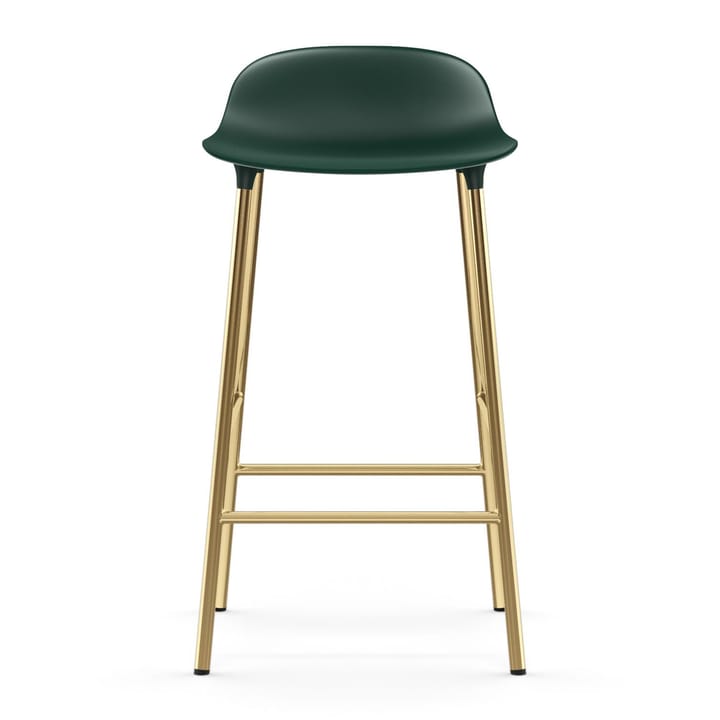 Form バースツール ブロンズレッグ 75 cm, Green Normann Copenhagen | ノーマンコペンハーゲン