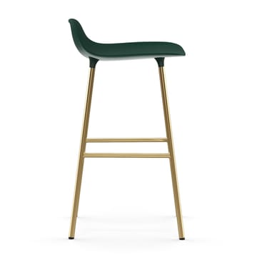 Form バースツール ブロンズレッグ 75 cm - Green - Normann Copenhagen | ノーマンコペンハーゲン