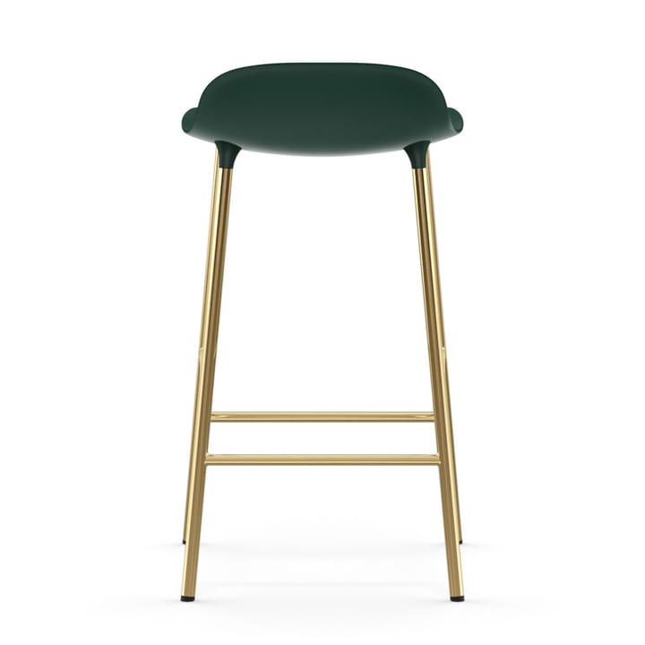 Form バースツール ブロンズレッグ 75 cm, Green Normann Copenhagen | ノーマンコペンハーゲン