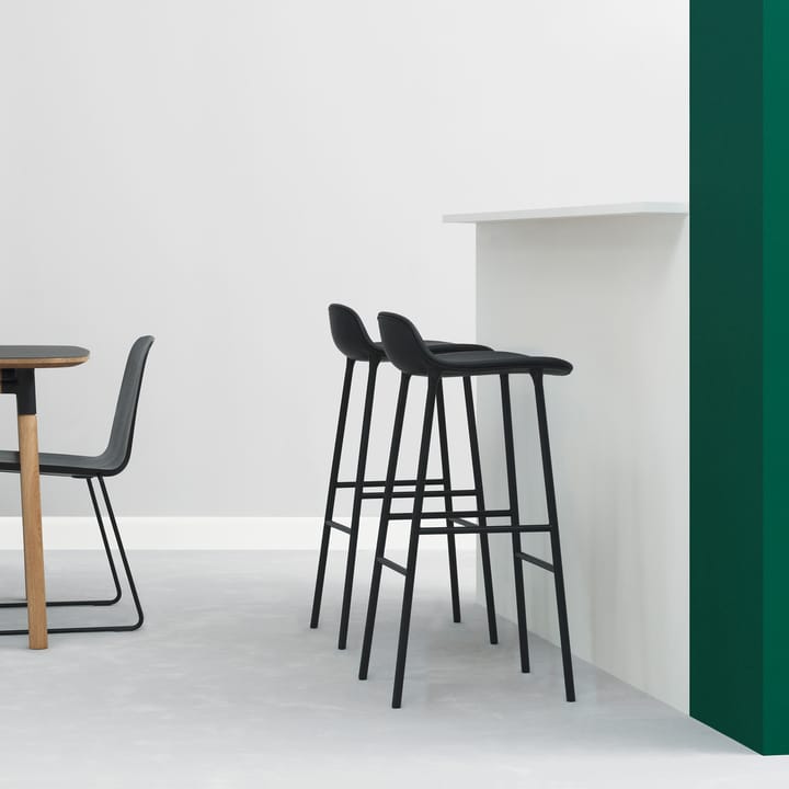 Form barstool metal legs 75 cm, Black Normann Copenhagen | ノーマンコペンハーゲン