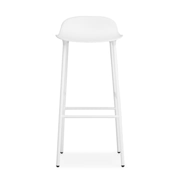 Form barstool metal legs 75 cm - White - Normann Copenhagen | ノー��マンコペンハーゲン