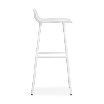 Form barstool metal legs 75 cm - White - Normann Copenhagen | ノーマンコペンハーゲン