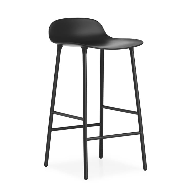 Form barstool metal legs - Black - Normann Copenhagen | ノーマンコペンハーゲン