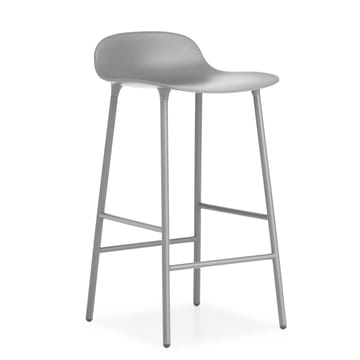 Form barstool metal legs - Grey - Normann Copenhagen | ノーマンコペンハーゲン