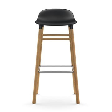 Form バースツール オークレッグ - Black - Normann Copenhagen | ノーマンコペンハーゲン