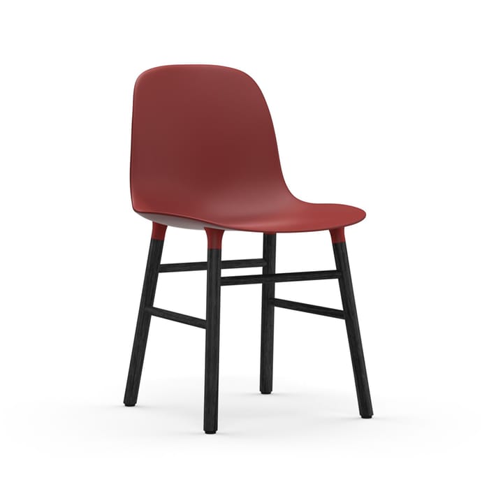 Form チェア - Red, black legs - Normann Copenhagen | ノーマンコペンハーゲン