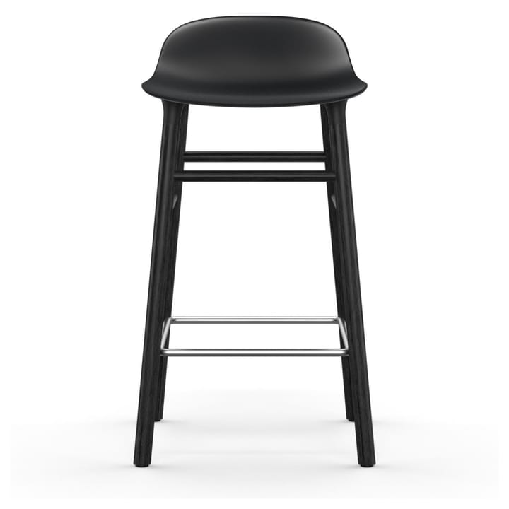 Form チェア バースツール varnished オークレッグ 65 cm, Black Normann Copenhagen | ノーマンコペンハーゲン