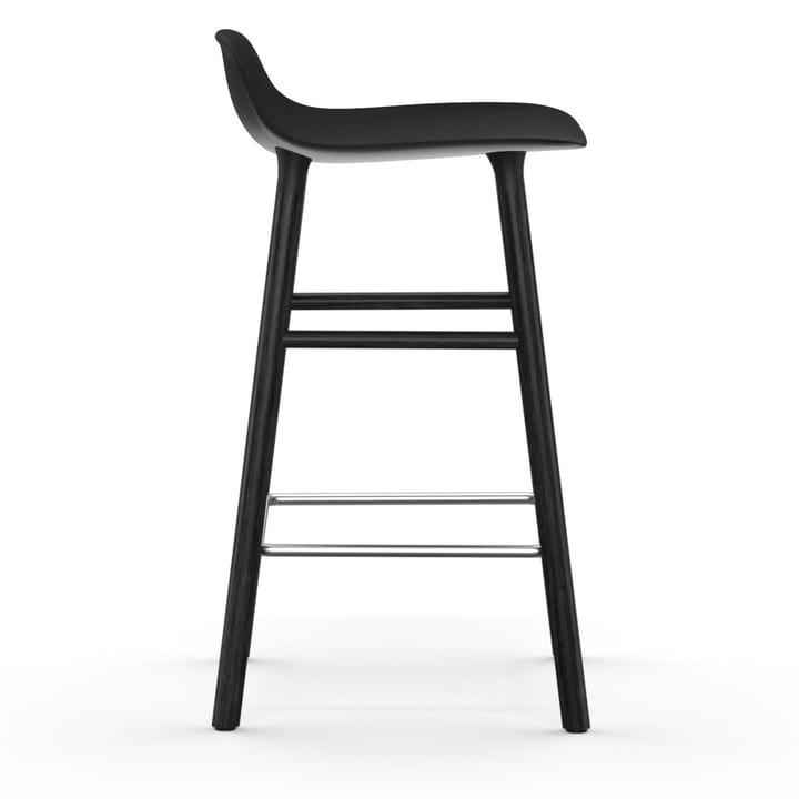 Form チェア バースツール varnished オークレッグ 65 cm, Black Normann Copenhagen | ノーマンコペンハーゲン